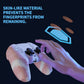 PlayVital 3D Studded Edition Anti-Slip Silicone Cover Skin with Thumb Grip Caps for PS5 Wireless Controller - Pink & White - TDPF038 PlayVital