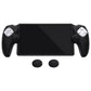 PlayVital 3D Studded Edition Anti-Slip Silicone Protective Case with Thumb Grips for PS Portal Remote Player - Black PlayVital