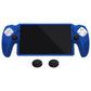 PlayVital 3D Studded Edition Anti-Slip Silicone Protective Case with Thumb Grips for PS Portal Remote Player - Blue PlayVital