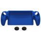 PlayVital 3D Studded Edition Anti-Slip Silicone Protective Case with Thumb Grips for PS Portal Remote Player - Blue PlayVital