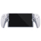 PlayVital 3D Studded Edition Anti-Slip Silicone Protective Case with Thumb Grips for PS Portal Remote Player - Clear White PlayVital