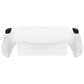 PlayVital 3D Studded Edition Anti-Slip Silicone Protective Case with Thumb Grips for PS Portal Remote Player - White PlayVital