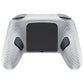 PlayVital 3D Studded Edition Silicone Cover Skin for Nintendo Switch 2 Pro Controller, Anti-Slip Grip Protector Case for Switch 2 Pro with Back Button Cap, Thumb Grips - Clear White PlayVital