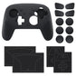 PlayVital 3D Studded Edition Silicone Cover Skin for Nintendo Switch 2 Pro Controller, Anti-Slip Grip Protector Case for Switch 2 Pro with Back Button Cap, Thumb Grips & Sticker - Black PlayVital