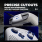 PlayVital 3D Studded Edition Silicone Cover Skin for Nintendo Switch 2 Pro Controller, Anti-Slip Grip Protector Case for Switch 2 Pro with Back Button Cap, Thumb Grips & Sticker - White PlayVital