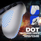 PlayVital 3D Studded Edition Silicone Cover Skin for Nintendo Switch 2 Pro Controller, Anti-Slip Grip Protector Case for Switch 2 Pro with Back Button Cap, Thumb Grips & Sticker - White PlayVital