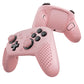 PlayVital 3D Studded Edition Silicone Cover Skin for Nintendo Switch 2 Pro Controller, Anti-Slip Grip Protector Case for Switch 2 Pro with Back Button Cap, Thumb Grips & Sticker - Cherry Blossoms Pink PlayVital