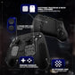 PlayVital 3D Studded Silicone Case with 4 Thumb Grips & Stickers for Steam Controller 2 (2026) - Black PlayVital