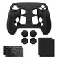 PlayVital 3D Studded Silicone Case with 4 Thumb Grips & Stickers for Steam Controller 2 (2026) - Black PlayVital