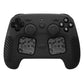 PlayVital 3D Studded Silicone Case with 4 Thumb Grips & Stickers for Steam Controller 2 (2026) - Black PlayVital