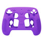 PlayVital 3D Studded Silicone Case with 4 Thumb Grips & Stickers for Steam Controller 2 (2026) - Purple PlayVital