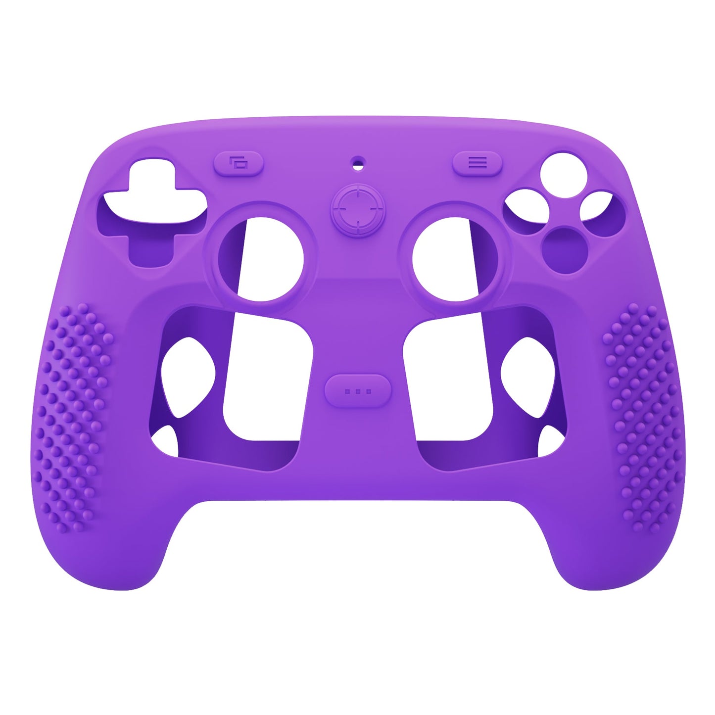 PlayVital 3D Studded Silicone Case with 4 Thumb Grips & Stickers for Steam Controller 2 (2026) - Purple PlayVital