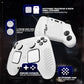 PlayVital 3D Studded Silicone Case with 4 Thumb Grips & Stickers for Steam Controller 2 (2026) - White PlayVital