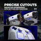 PlayVital 3D Studded Silicone Case with 4 Thumb Grips & Stickers for Steam Controller 2 (2026) - White PlayVital