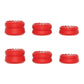 PlayVital 3 Height Turbine Thumbs Cushion Caps Thumb Grips for ps5, for ps4, Thumbstick Grip Cover for Xbox Core Wireless Controller, Thumb Grips for Xbox One, Elite Series 2, for Switch Pro - Passion Red - PJM3056 PlayVital