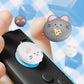PlayVital 4 Pcs Cute Thumb Grip Caps for Nintendo Switch 2 - Cheese Mousie & Peek Mousie PlayVital