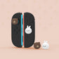 PlayVital 4 Pcs Cute Thumb Grip Caps for Nintendo Switch 2 - Chubby Bear & Smiley Bunny PlayVital