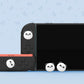 PlayVital 4 Pcs Cute Thumb Grip Caps for Nintendo Switch 2 - Chubby Panda PlayVital