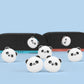 PlayVital 4 Pcs Cute Thumb Grip Caps for Nintendo Switch 2 - Chubby Panda PlayVital