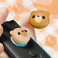 PlayVital 4 Pcs Cute Thumb Grip Caps for Nintendo Switch 2 - Cozy Bear PlayVital