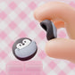 PlayVital 4 Pcs Cute Thumb Grip Caps for Nintendo Switch 2 - Cutie Penguin PlayVital
