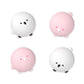 PlayVital 4 Pcs Cute Thumb Grip Caps for Nintendo Switch 2 - Perky Chickie & Shy Chickie PlayVital
