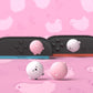 PlayVital 4 Pcs Cute Thumb Grip Caps for Nintendo Switch 2 - Puffy Chickie & Shy Chickie PlayVital