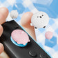 PlayVital 4 Pcs Cute Thumb Grip Caps for Nintendo Switch 2 - Puffy Chickie & Shy Chickie PlayVital