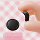 PlayVital 4Pcs Joystick Caps for Nintendo Switch 2, Silicone Thumbstick Grip Cover for Joycon 2 - Black PlayVital