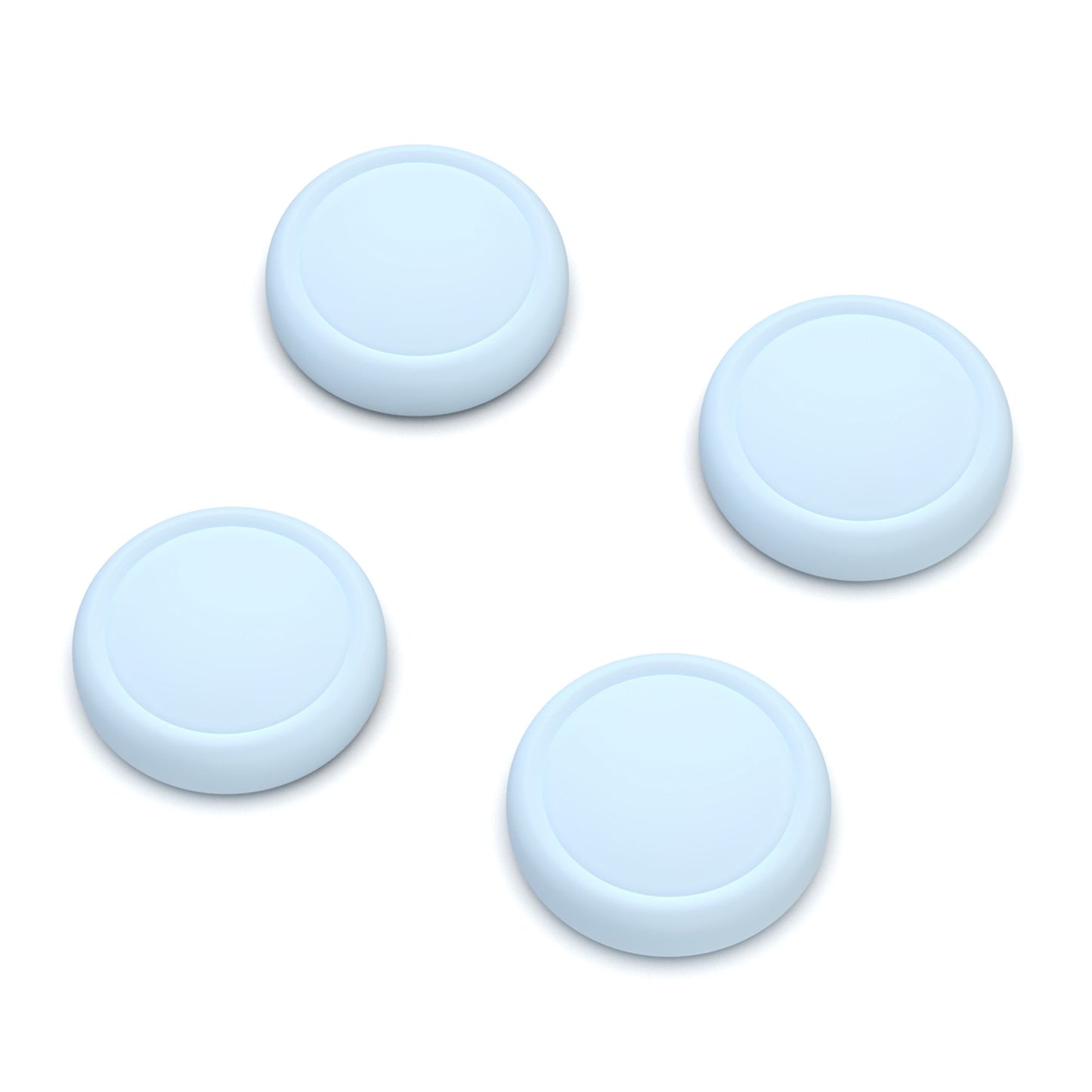 PlayVital 4Pcs Joystick Caps for Nintendo Switch 2, Silicone Thumbstick Grip Cover for Joycon 2 - Heaven Blue PlayVital