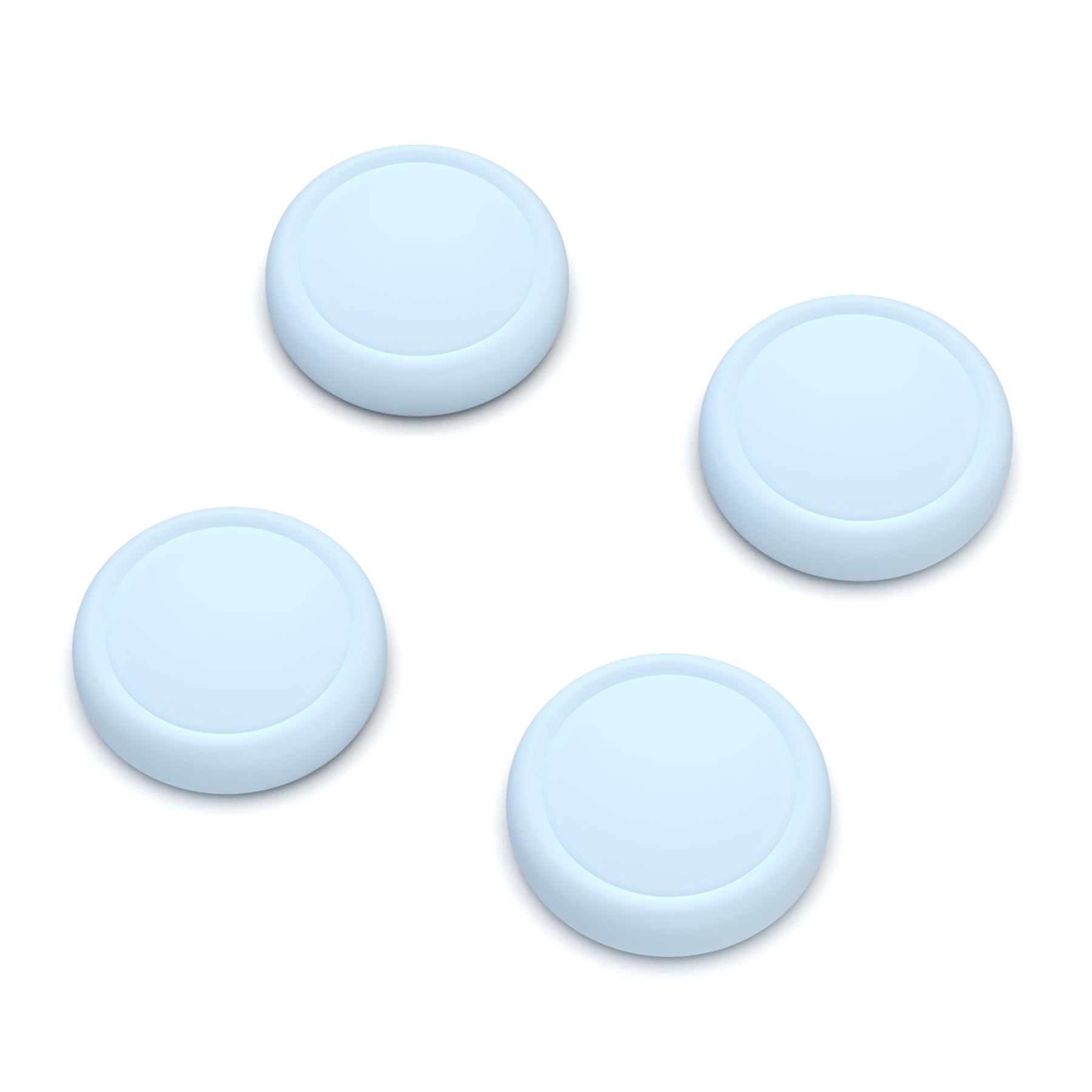 PlayVital 4Pcs Joystick Caps for Nintendo Switch 2, Silicone Thumbstick Grip Cover for Joycon 2 - Heaven Blue PlayVital