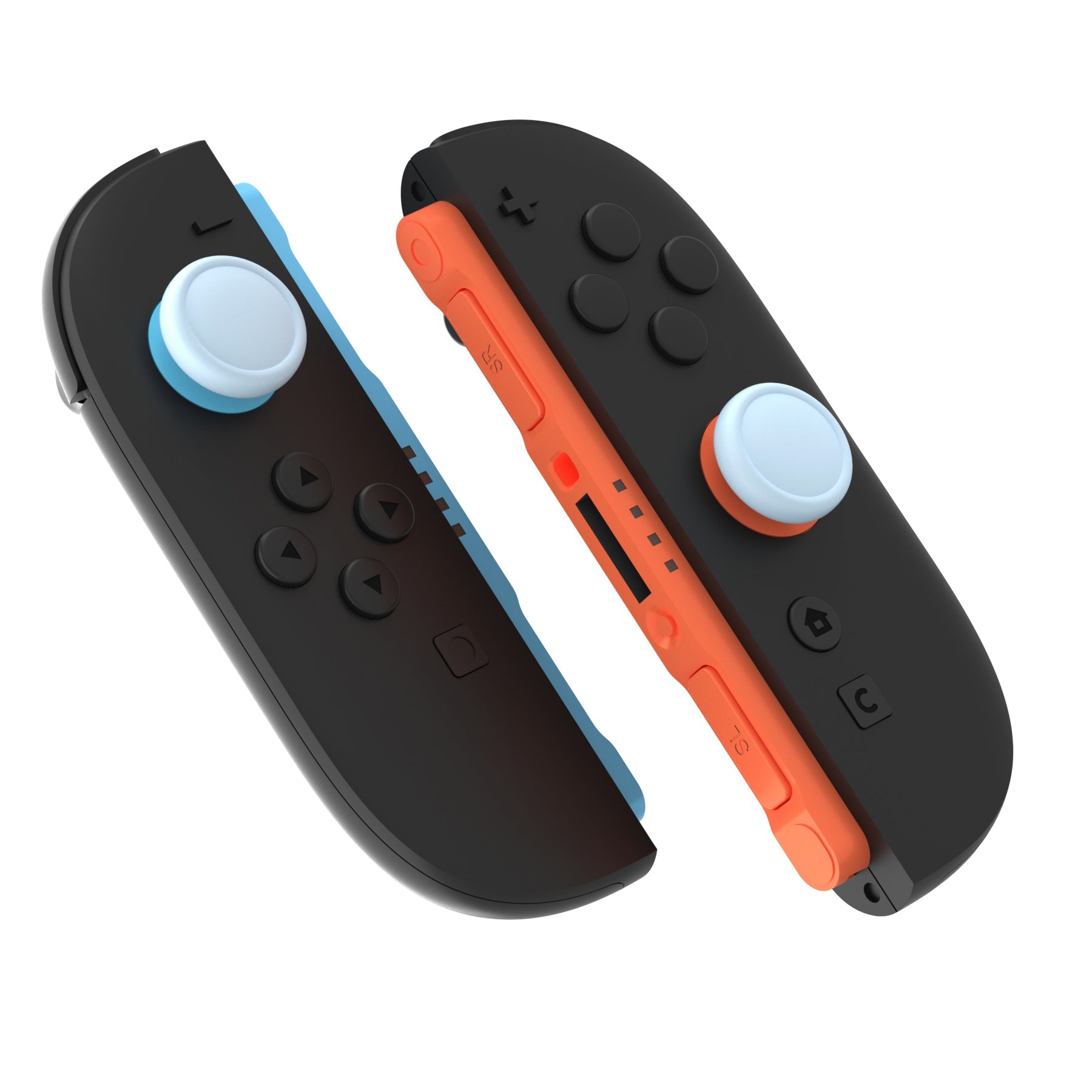 PlayVital 4Pcs Joystick Caps for Nintendo Switch 2, Silicone Thumbstick Grip Cover for Joycon 2 - Heaven Blue PlayVital