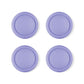 PlayVital 4Pcs Joystick Caps for Nintendo Switch 2, Silicone Thumbstick Grip Cover for Joycon 2 - Light Violet PlayVital