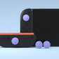 PlayVital 4Pcs Joystick Caps for Nintendo Switch 2, Silicone Thumbstick Grip Cover for Joycon 2 - Light Violet PlayVital
