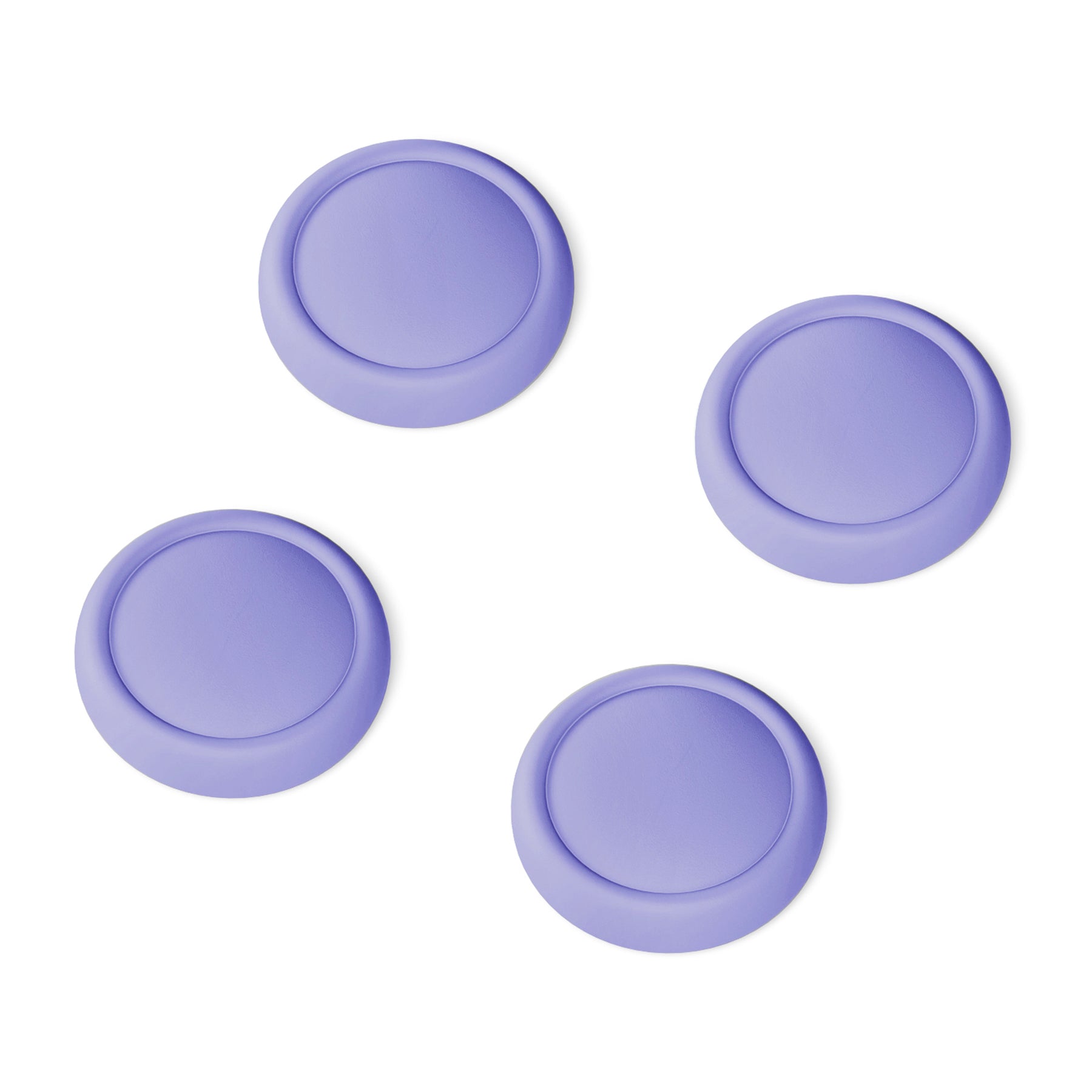 PlayVital 4Pcs Joystick Caps for Nintendo Switch 2, Silicone Thumbstick Grip Cover for Joycon 2 - Light Violet PlayVital