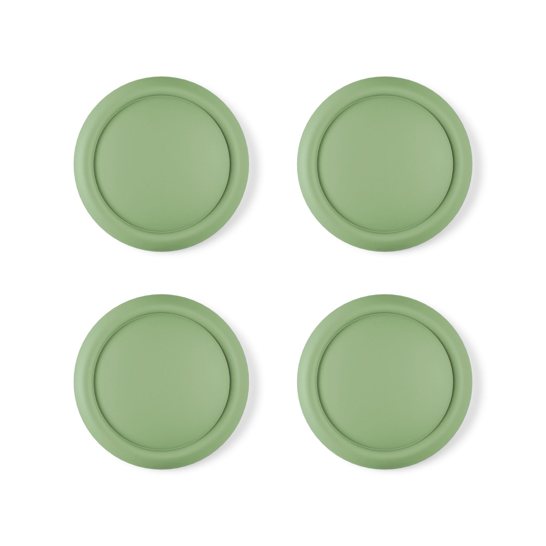 PlayVital 4Pcs Joystick Caps for Nintendo Switch 2, Silicone Thumbstick Grip Cover for Joycon 2 - Matcha Green PlayVital