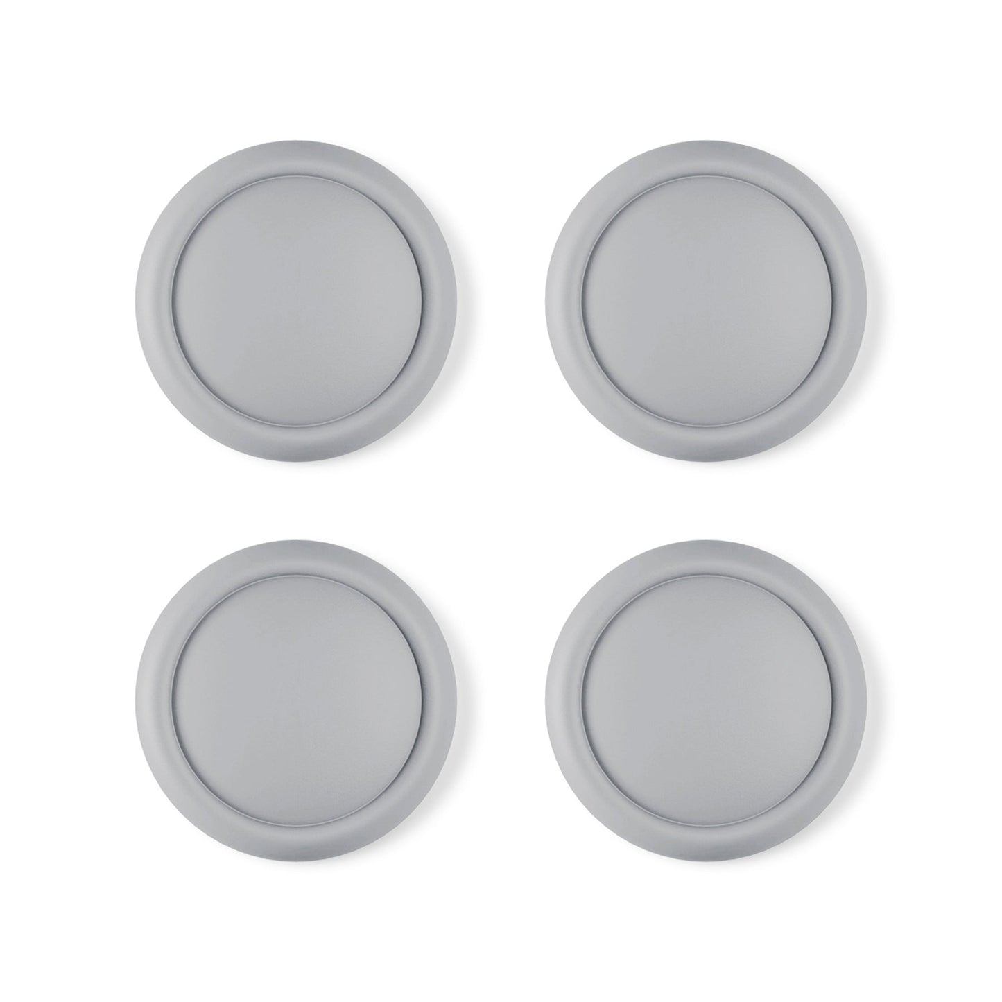 PlayVital 4Pcs Joystick Caps for Nintendo Switch 2, Silicone Thumbstick Grip Cover for Joycon 2 - New Hope Gray PlayVital