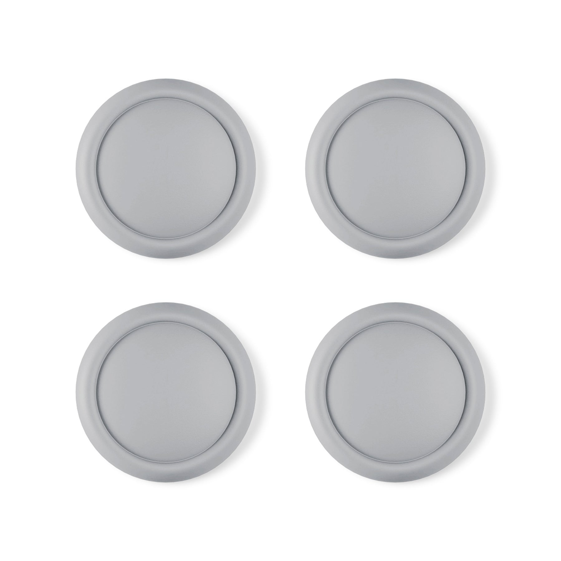 PlayVital 4Pcs Joystick Caps for Nintendo Switch 2, Silicone Thumbstick Grip Cover for Joycon 2 - New Hope Gray PlayVital
