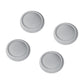 PlayVital 4Pcs Joystick Caps for Nintendo Switch 2, Silicone Thumbstick Grip Cover for Joycon 2 - New Hope Gray PlayVital
