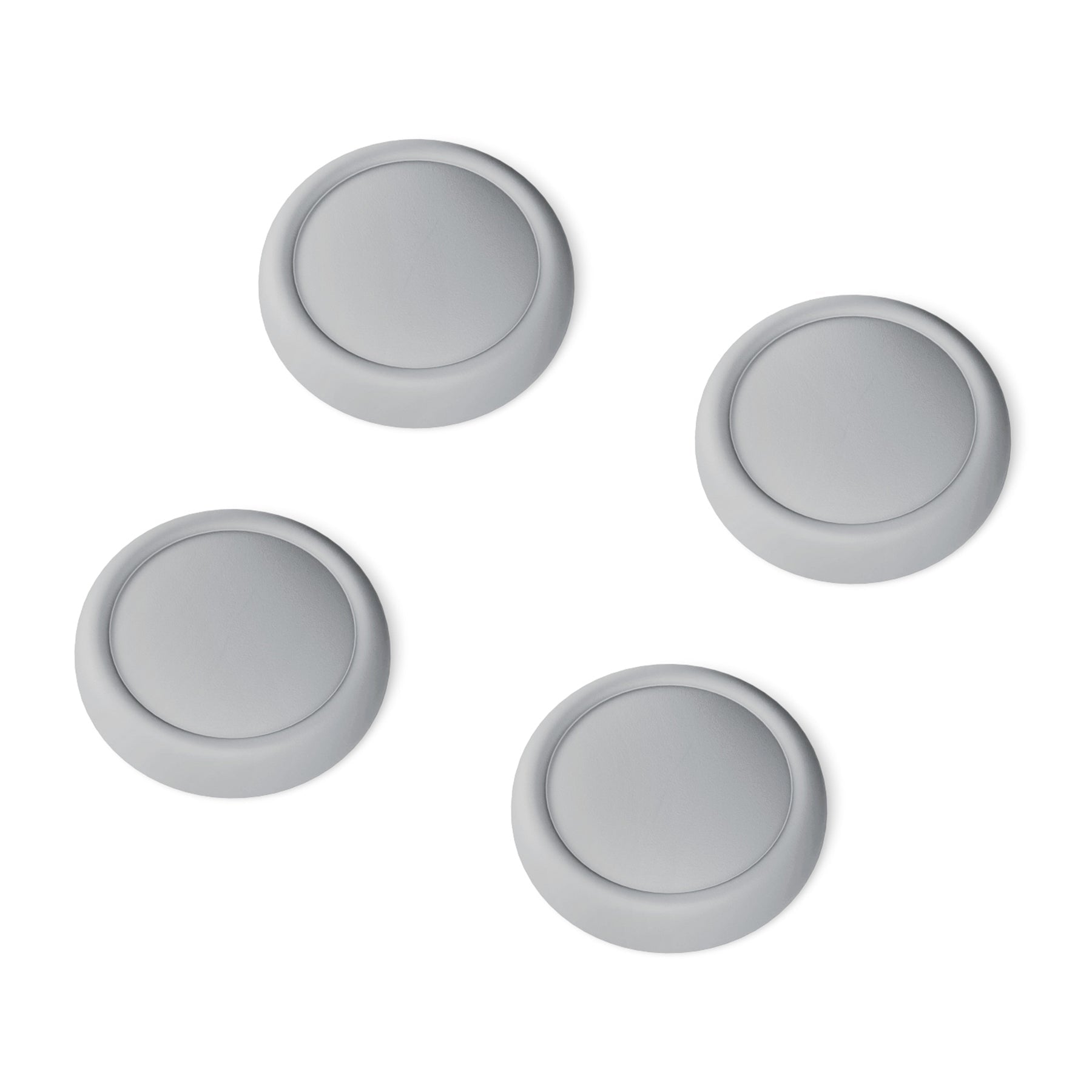 PlayVital 4Pcs Joystick Caps for Nintendo Switch 2, Silicone Thumbstick Grip Cover for Joycon 2 - New Hope Gray PlayVital