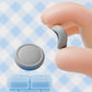 PlayVital 4Pcs Joystick Caps for Nintendo Switch 2, Silicone Thumbstick Grip Cover for Joycon 2 - New Hope Gray PlayVital