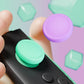 PlayVital 4Pcs Joystick Caps for Nintendo Switch 2, Silicone Thumbstick Grip Cover for Joycon 2 - Soft Violet & Mint Green PlayVital