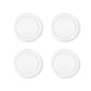PlayVital 4Pcs Joystick Caps for Nintendo Switch 2, Silicone Thumbstick Grip Cover for Joycon 2 - White PlayVital