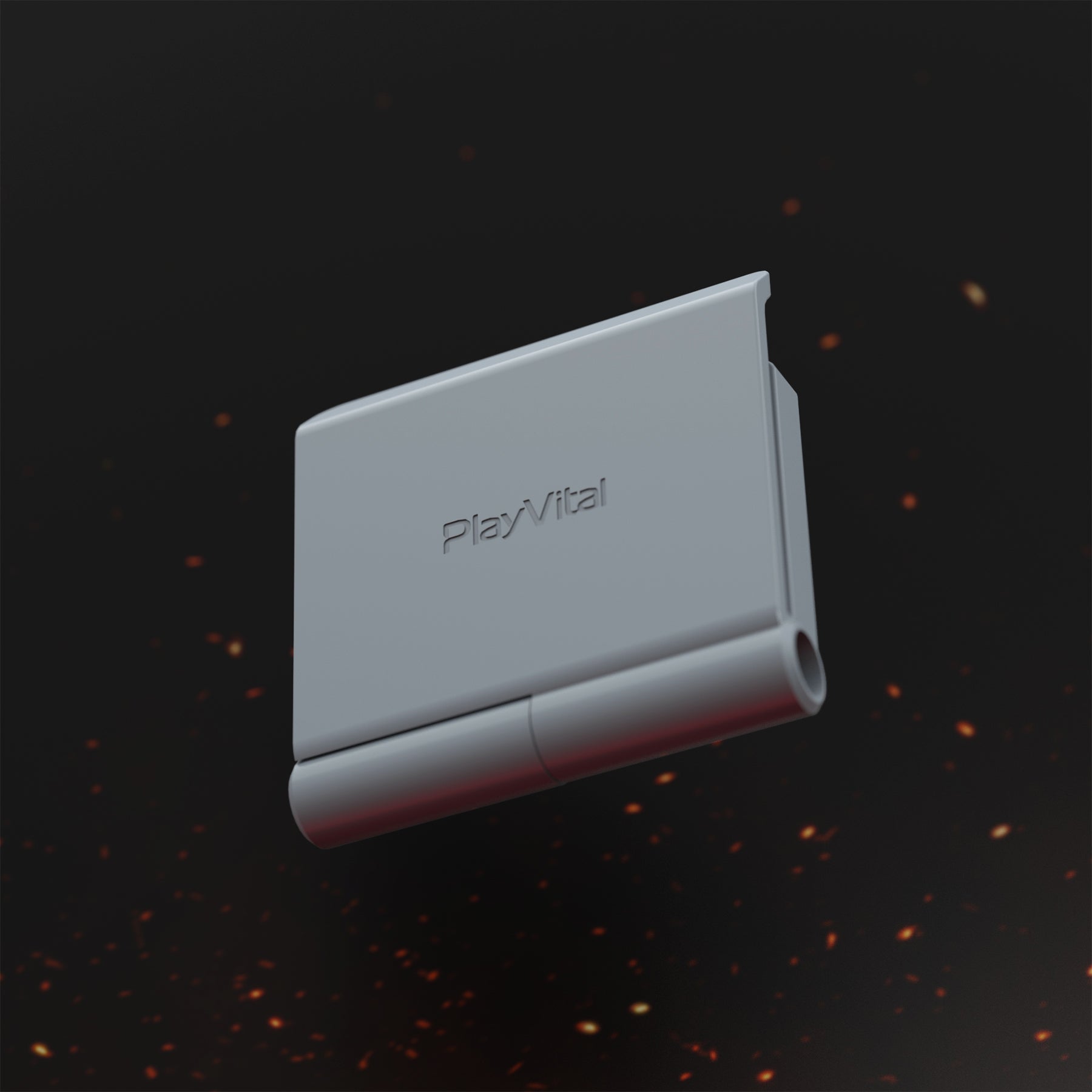 PlayVital 4 Set FOLD Controller Wall Mount for PS5 & PS4 & Xbox Series X/S & Switch Pro & Xbox Wireless Headset & Pulse 3D Headset - White - DMYPFM006 PlayVital