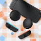 PlayVital 8Pcs Joystick Caps for Nintendo Switch 2, Silicone Thumbstick Grip Cover for Joycon 2 - Black & Gray & Blue & Orange PlayVital