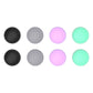 PlayVital 8Pcs Joystick Caps for Nintendo Switch 2, Silicone Thumbstick Grip Cover for Joycon 2 - Soft Violet & Mint Green & Black & Gray PlayVital