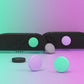 PlayVital 8Pcs Joystick Caps for Nintendo Switch 2, Silicone Thumbstick Grip Cover for Joycon 2 - Soft Violet & Mint Green & Black & Gray PlayVital