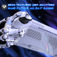 PlayVital ABSOLUTE TPU Protective Case for ROG Ally, Anti-Slip Grip Cover with Joystick Caps for ROG Ally Accessories - White PlayVital