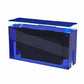 PlayVital Acrylic Dust Cover for Nintendo Switch 2 Console & Charging Dock Assemble Waterproof Protective Box Cover Sleeve for Nintendo Switch 2 (2025) - Clear Blue PlayVital