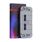 PlayVital AlterGrips Dockable Hard Shell Protective Case with Thumb Grip Caps & Button Caps for Nintendo Switch OLED - Classics SNES Style playvital